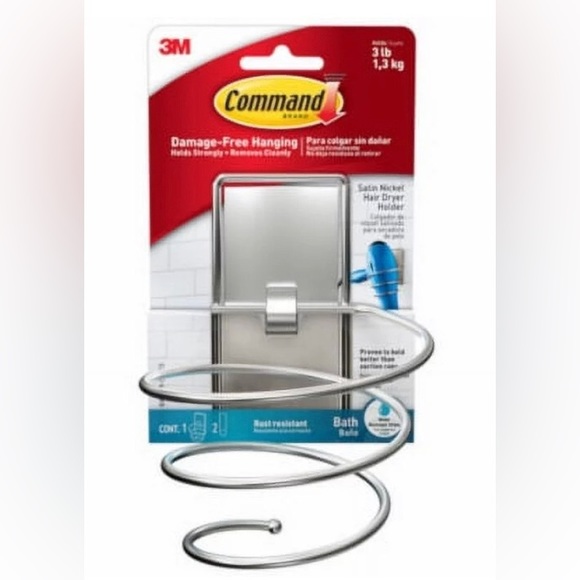 Hair Dryer Holder BATH39-SN-ES - Picture 1 of 6